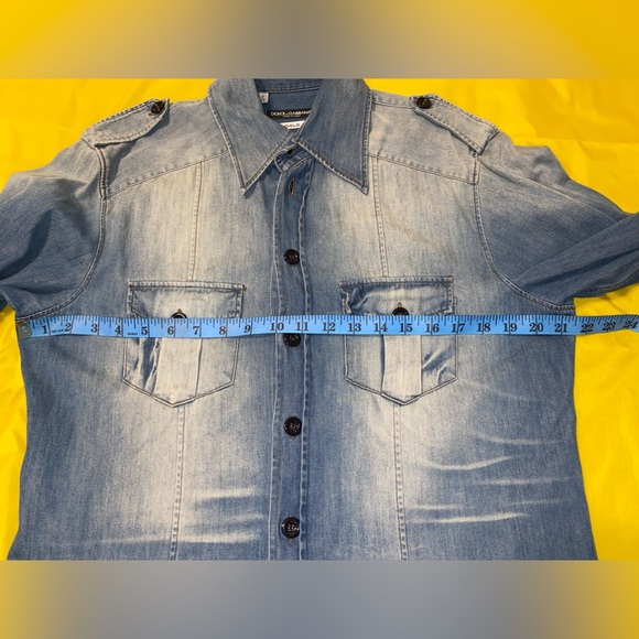 DOLCE & GABBANA® ultra sexy western denim shirt (17) - Picture 6 of 6